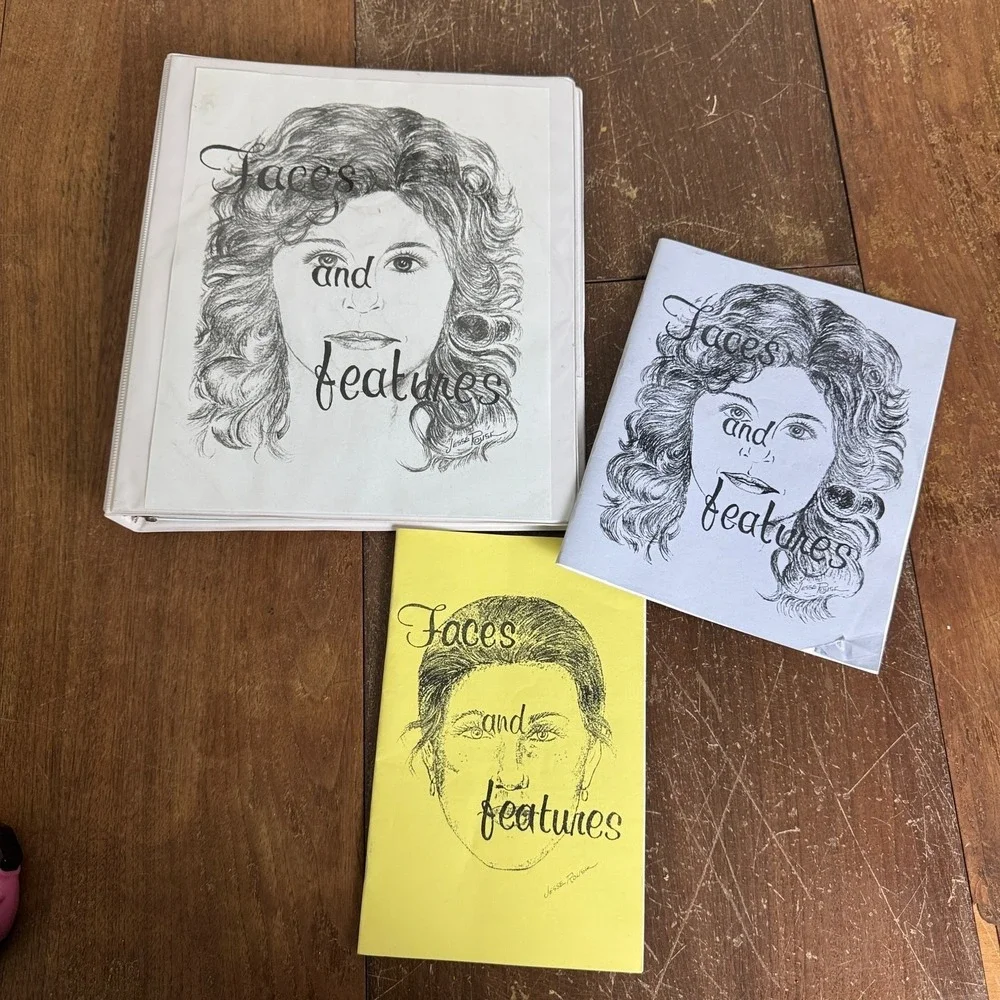 Faces and Features Book 1 Binder Booklets Law Enforcement Art Jesse‎ Rouse